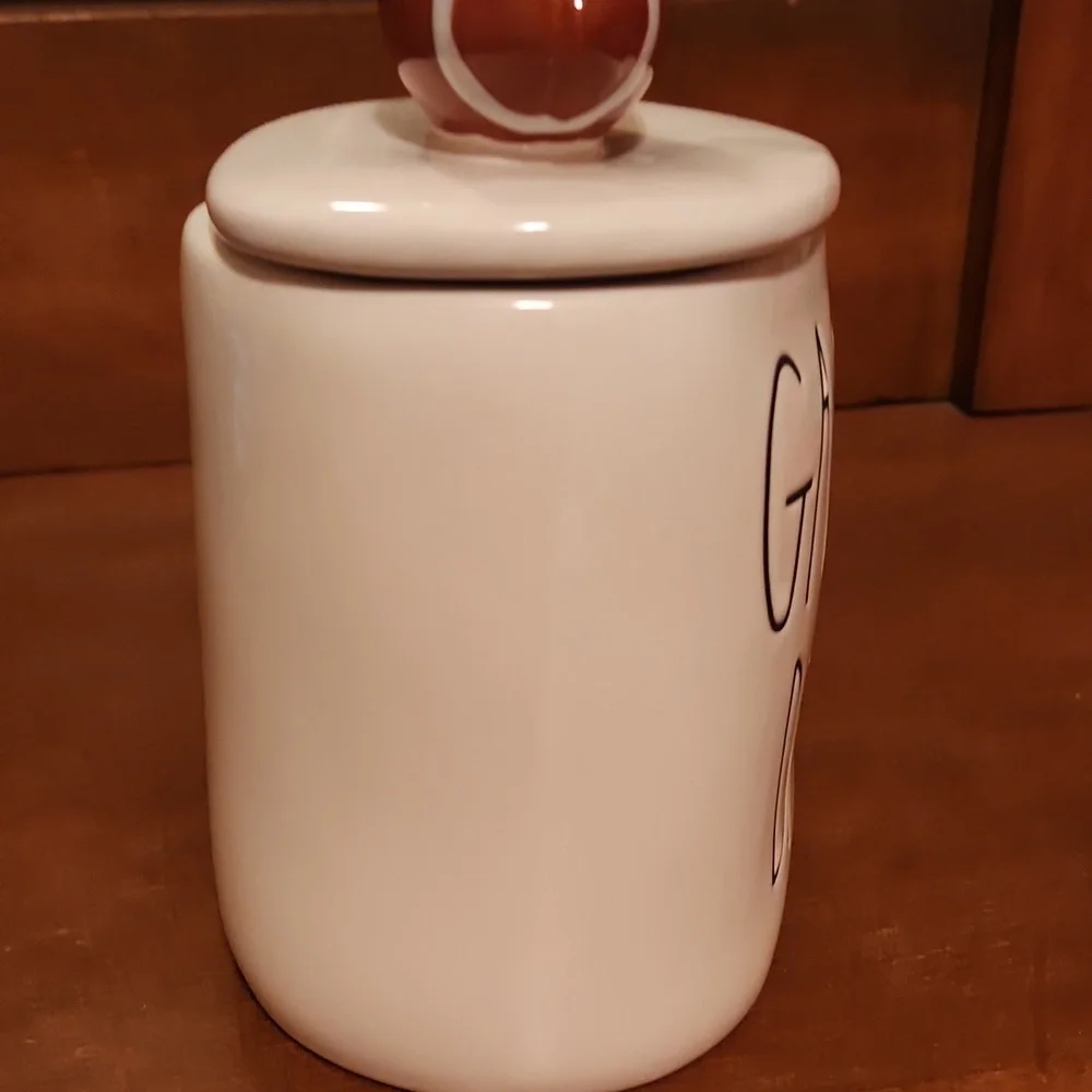Rae Dunn Cream "Game Day" Mug with Brown Football Lid - Picture 8 of 8